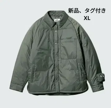 유니클로 퍼프 테크 셔츠 자켓