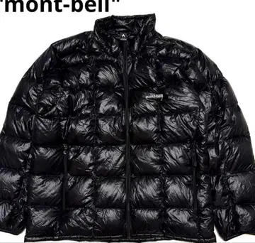 mont-bell 블랙 다운 자켓