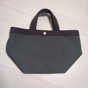 에르베샤 펠리에 백 보트형 토트백 NOIR