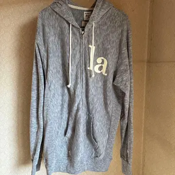 champion Tommy 후드티 그레이 후드 부착