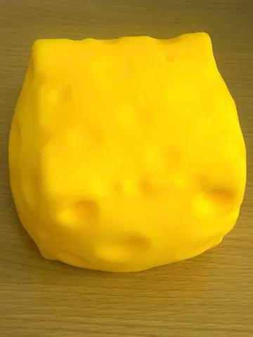 치즈 큐브 스퀴즈 늘어나는 치즈