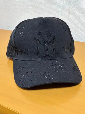 뉴욕 양키스 스톤 장식 야구 모자