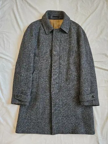 플랫 헤드 구기스 스텐카라 코트 해리스 트위드 L