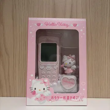 폴더폰형 탁상시계 키티