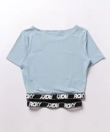 새상품 ROXY 크롭T셔츠 라이트 블루t셔츠