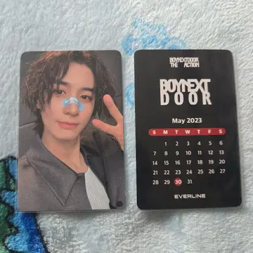 BOYNEXTDOOR 보넥도 럭키 드로우 이한 반창고 트레이딩 카드