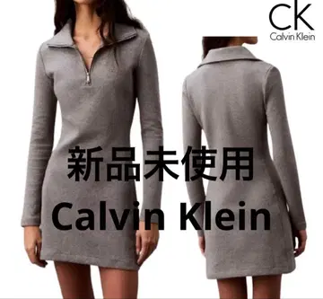 미사용 새상품 Calvin Klein 클라인 그레이 원피스 M 사이즈