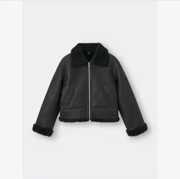 GU 가죽 자켓