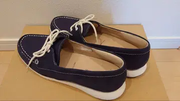 [ Regal Walker ] 네이비 스웨이드 플랫슈즈