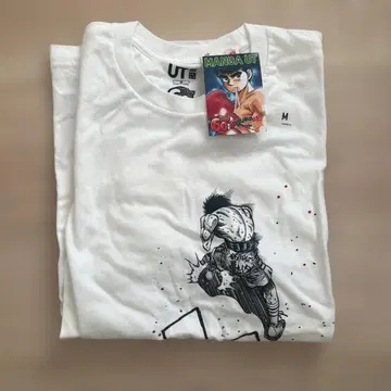 새상품 유니클로 더 파이팅 T셔츠 사이즈 M