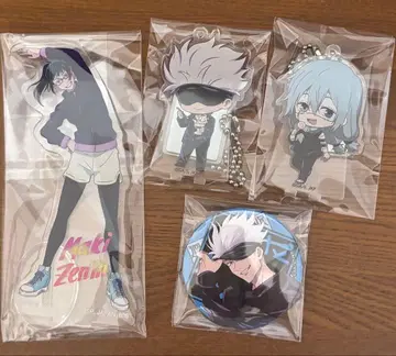 주술회전 고죠 사토루 아크릴 스탠드 캔뱃지