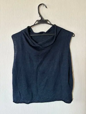 45rpm 코튼 100% 슬리브리스 상의