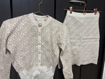 에이미 이스트 월 가디건, 니트, 스커트 세트