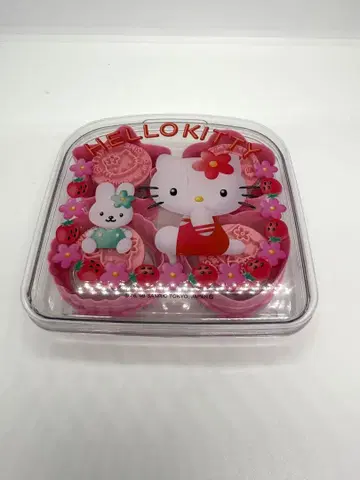 헬로키티 실리콘 쿠키 틀 4개 세트