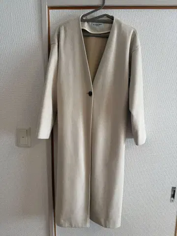 je compte bien 노카라 코트 베이지