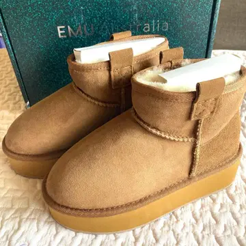 미사용 새상품 EMU Australia 플랫폼 밑창 22cm