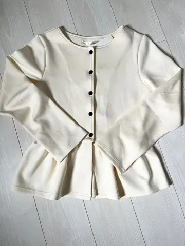 고베 레터스 페플럼 분또 가디건