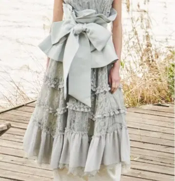 [ 새상품/미사용 ] LA BELLE ETUDE 라벨에튀드 리본 벨트