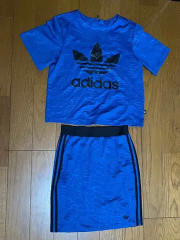 아디다스 오리지널 블루 셋업