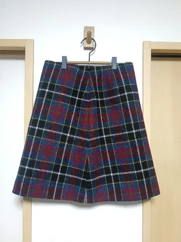 [ 새상품급 ] 매킨토시 철학 스커트 체크 무늬 36