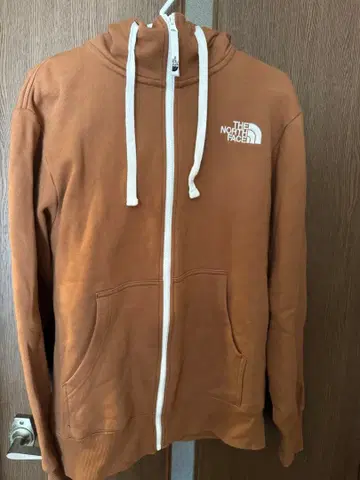 THE NORTH FACE 브라운 풀 집업 후드티 S 사이즈