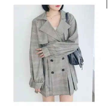 Heather 헤더 트렌치 미니 원피스