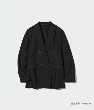 유니클로 린넨 블렌드 자켓