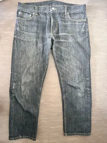 SWG 다크 데님 스트레이트 팬츠