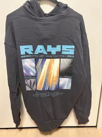 [새상품] SnowMan 스노우맨 RAYS 투어 후드 부착 지퍼 후드티