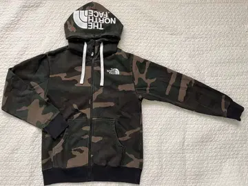 THE NORTH FACE 카모플라주 패턴 후드티 S size