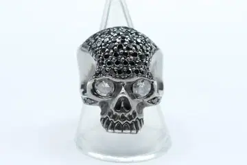 새상품급 16호 아르테미스 클래식 지르코니아 스컬 반지