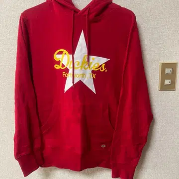 Dickies 빨간색 M 포트워스, TX 후드티