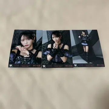 이코라부 노구치 이오리 블랙 의상 2025 투어 브로마이드 컴프 3