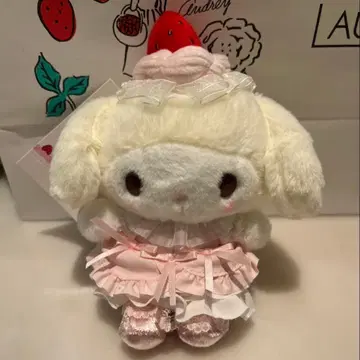 산리오 딸기 휘핑 케이크 마스코트 마이멜로디 마이멜로디