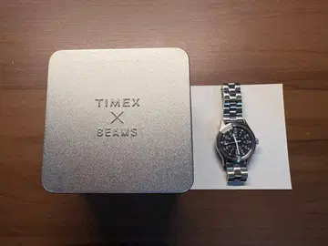 TIMEX x BEAMS 스테인리스 쿼츠 워치