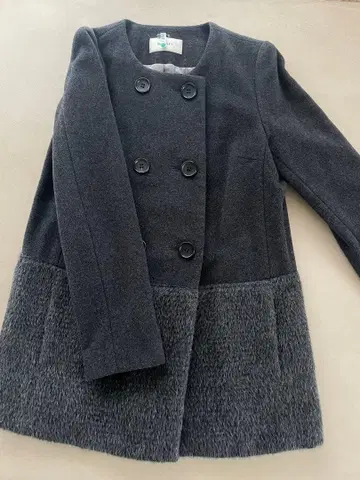 [ 새상품급 ] BALLSEY 노카라 코트 사이즈 38