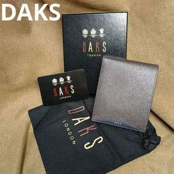 DAKS 접이식 지갑 브라운 GWSS19071 BR