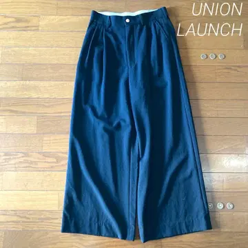 [ 새상품급 ] UNION LAUNCH 트라우저 XS 블랙