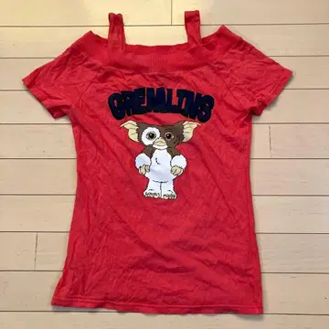 11.28 GREMLINS 그렘린 T셔츠 레드 계열 M