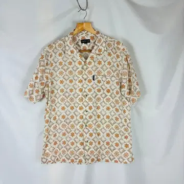 SIMPLE LIFE 반팔 셔츠 알로하 셔츠 M 올 패턴 면 B3976