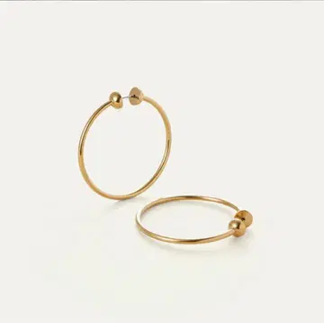 JENNY BIRD 골드 후프 귀걸이