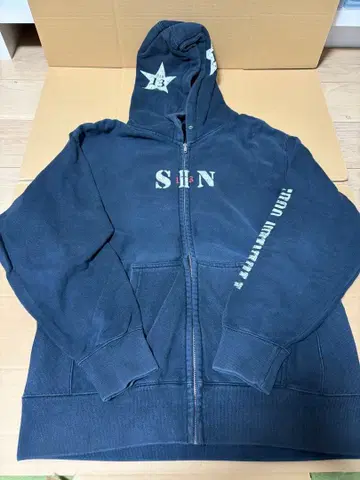 갈시아 커스텀후드 후드티 실버