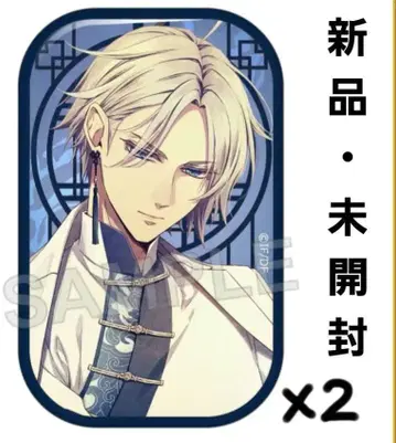 피오피오레의 만종 단테 직사각형 캔뱃지 2개