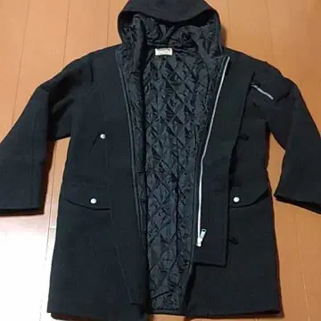 UNIONMADE'77 멜톤 코트 (다크 그레이) / (size: M)