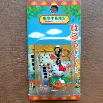 지역 한정 헬로키티 노토반도 한정판 와지마 아침 시장 버전 참