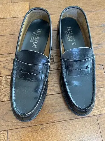 HARUTA 로퍼 블랙 29cm EEE