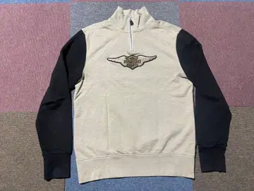 HARLEY-DAVIDSON 맨투맨 하프 지퍼 하레이