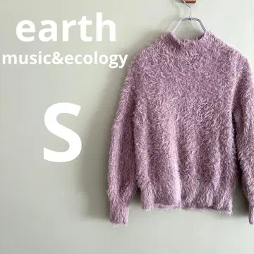 어스 뮤직 스웨터 브라운 베이지 보아 S 성인용 세련된