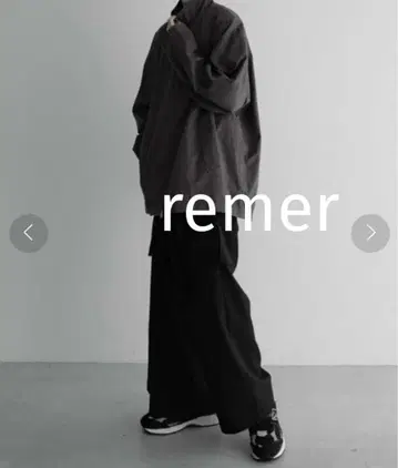 완판템 remer 루즈 밀리터리 하이 지퍼 오버 자켓