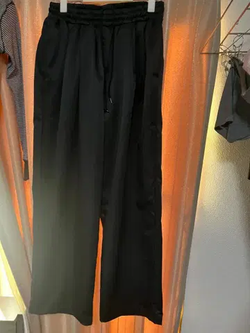 COOTIE PRODUCTIONS 폴리에스테르 2턱 트랙 팬츠